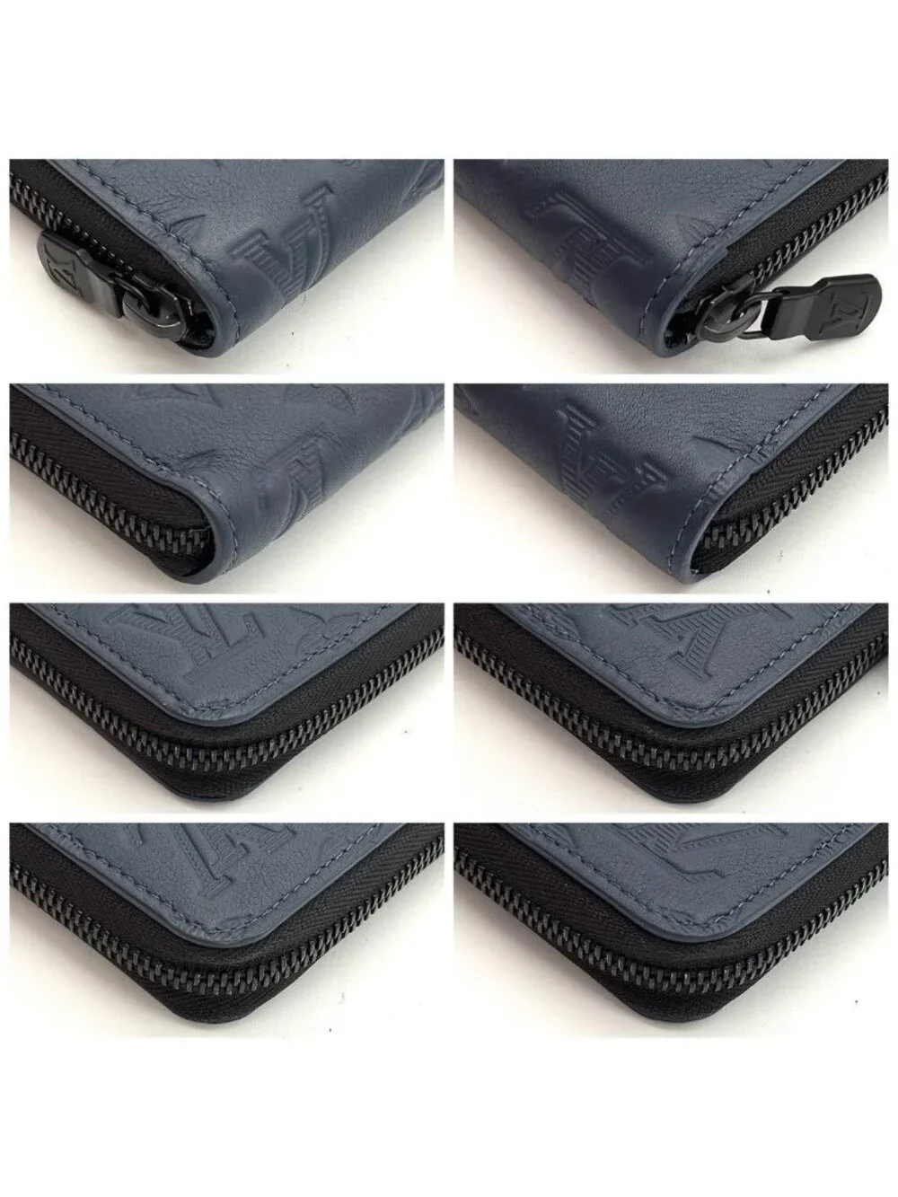 Louis Vuitton Wallet Zippy Horizontal Navy